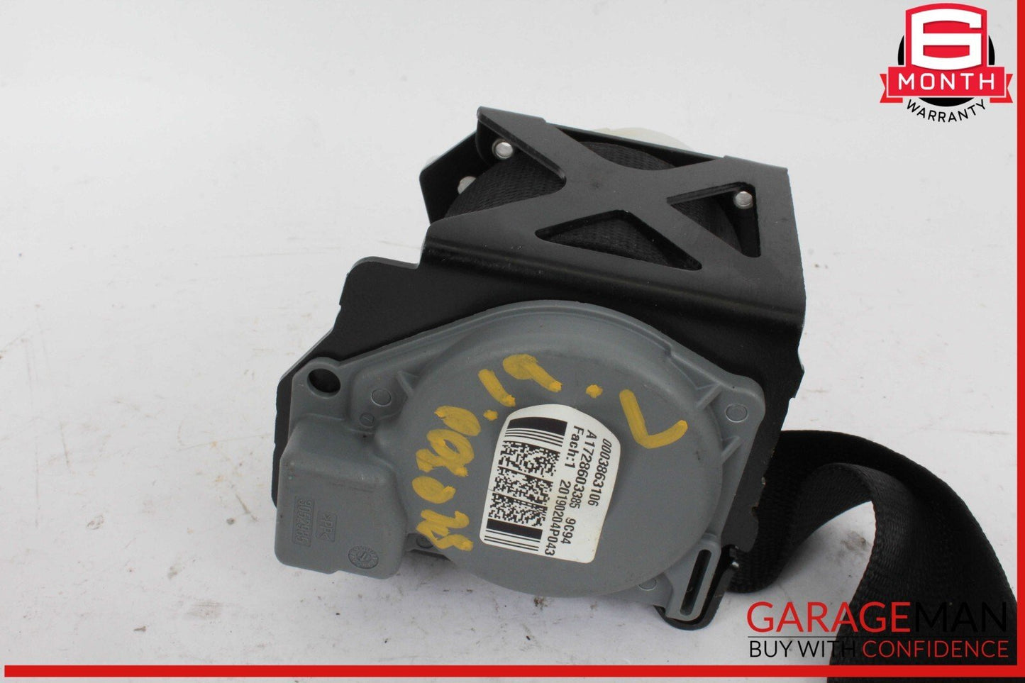 12-20 Mercedes R172 SLC300 Front Left Side Seat Belt Seatbelt Retractor OEM