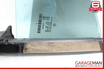 06-11 Mercedes W219 CLS63 AMG Rear Right Quarter Door Window Glass Panel OEM