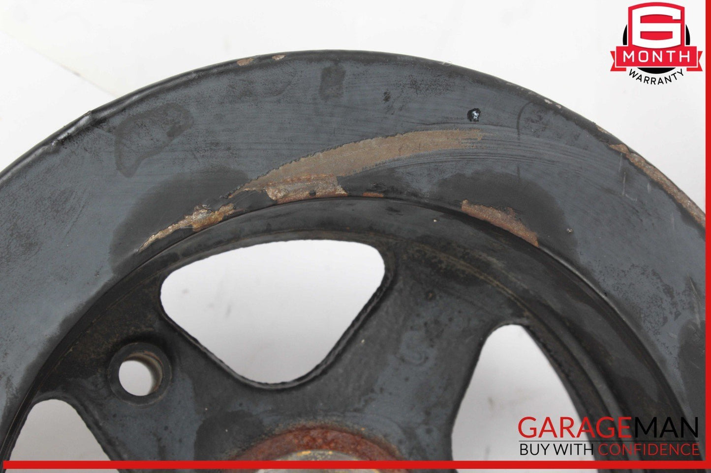 10-16 Porsche Cayenne 958 Engine Crankshaft Harmonic Balancer Crank Pulley OEM