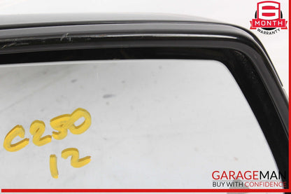 12-15 Mercedes W204 C250 C300 Front Right Side Mirror Door Rear View Black OEM