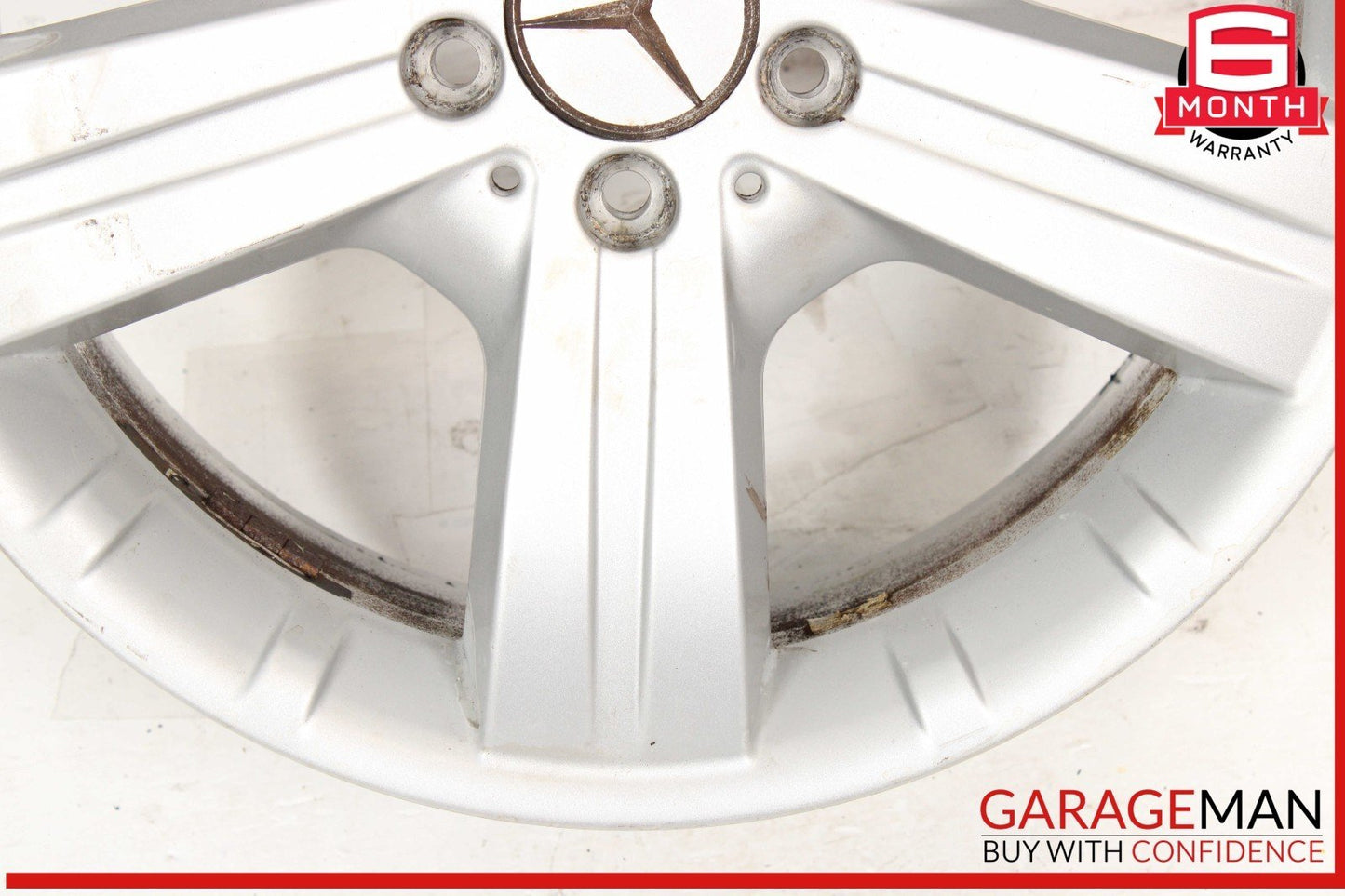 07-12 Mercedes X164 GL350 GL450 8 X 18" R18 Wheel Rim Silver 1644010602 OEM