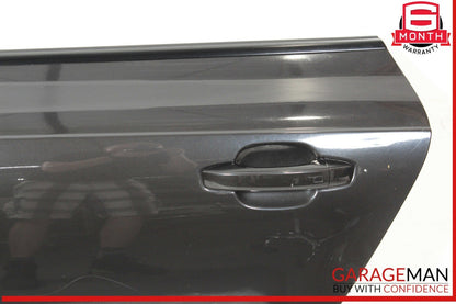 12-18 Audi A7 RS7 S7 Rear Left Driver Side Door Shell Panel Black OEM