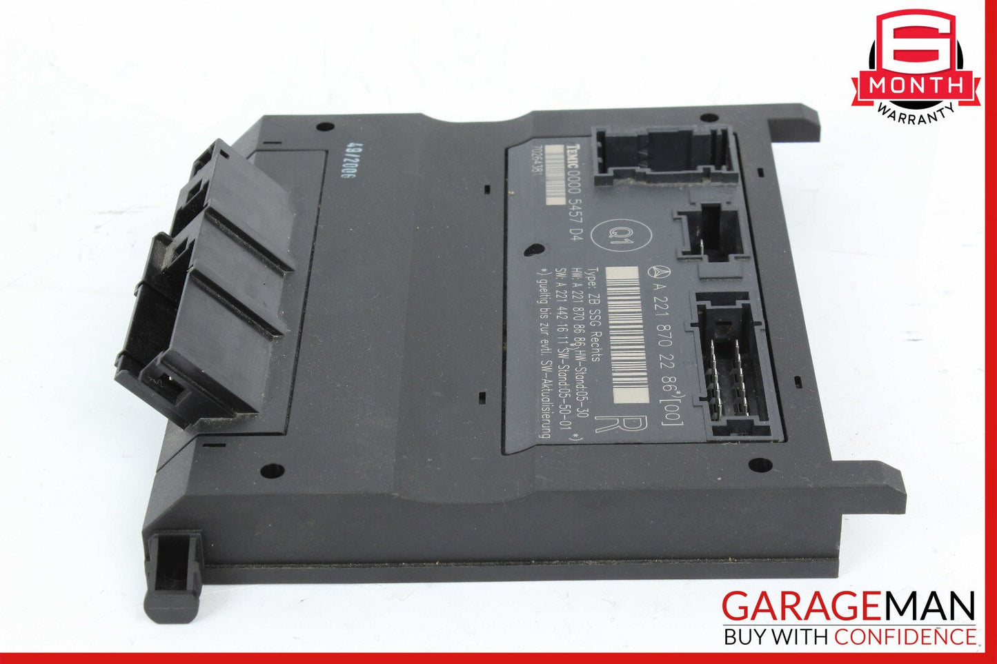 07-13 Mercedes W221 S350 S550 Front Right Side Under Seat Control Module Unit
