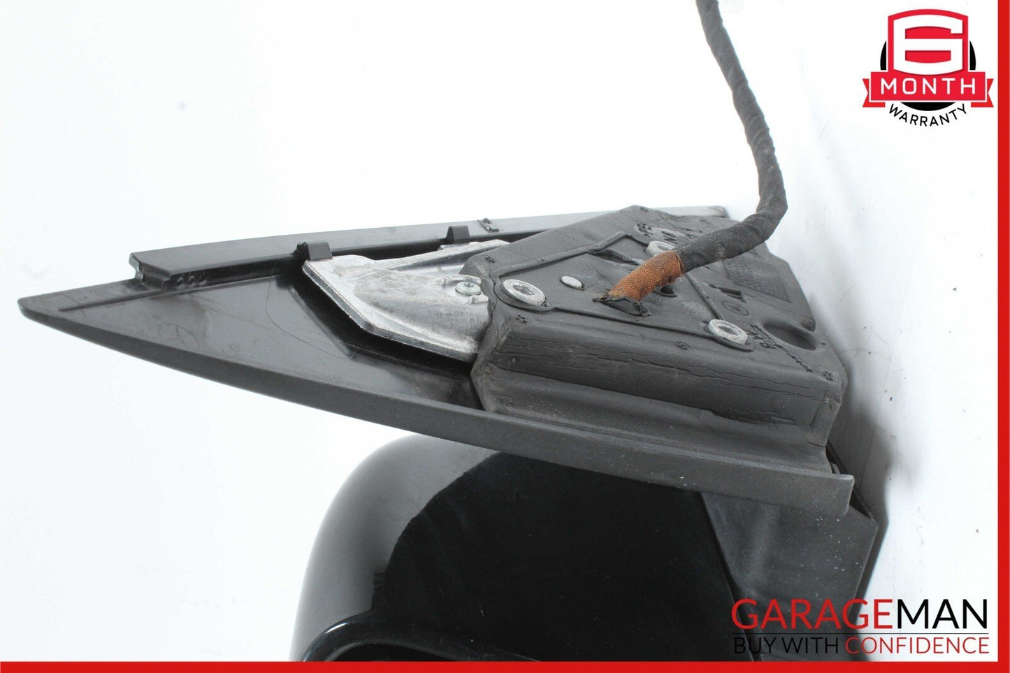 12-14 Mercedes W204 C250 C350 Front Left Side Mirror Rear View Door Black OEM