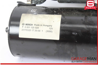 04-06 Porsche Cayenne 955 Engine Starter Motor Bosch 0001125024 OEM
