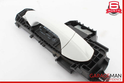 12-14 Mercedes W204 C300 C250 Right Passenger Exterior Door Handle Polar White