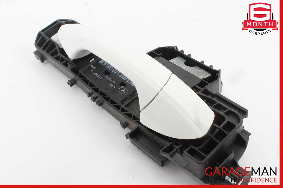 12-14 Mercedes W204 C300 C250 Right Passenger Exterior Door Handle Polar White