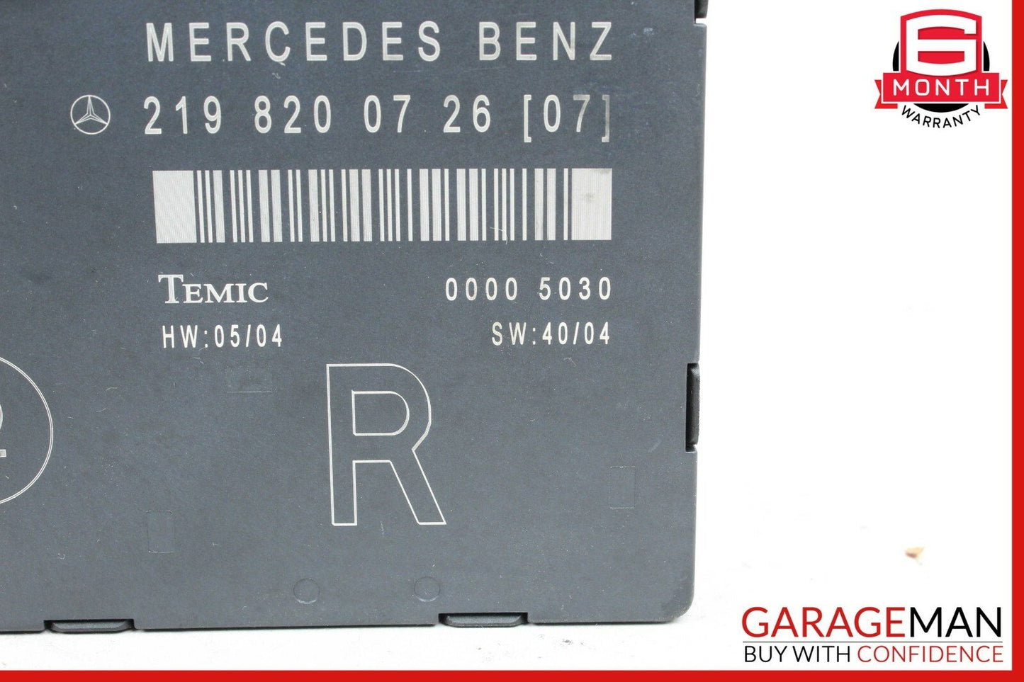 06-10 Mercedes W219 CLS63 AMG Front Right Passenger Side Door Control Module OEM