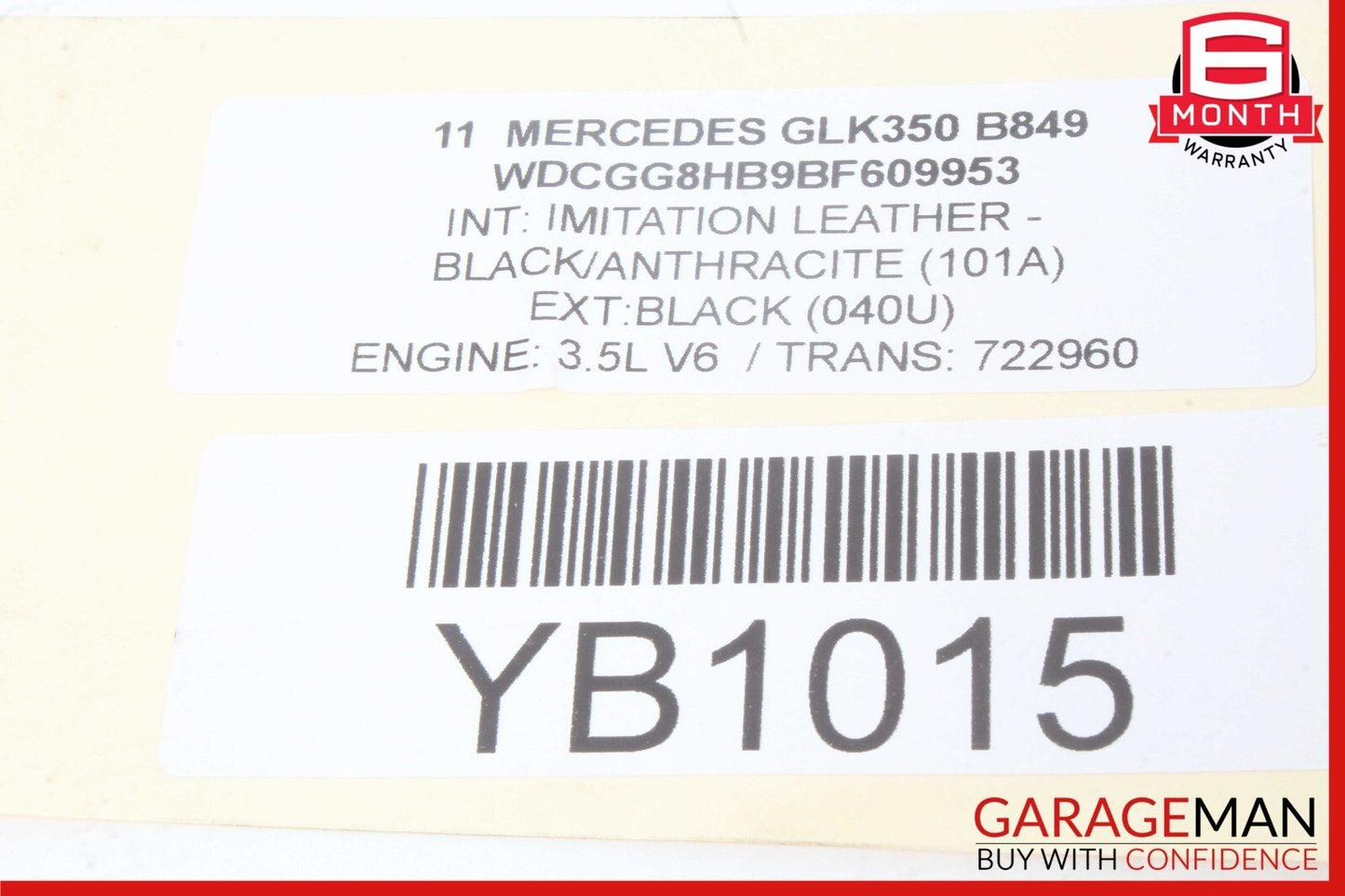 10-16 Mercedes X204 GLK350 E350 Trunk Remote Power Closing Latch Lock OEM
