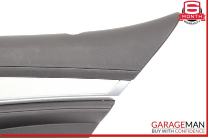 10-16 Porsche Panamera 970 GTS Rear Right Interior Door Panel Leather OEM