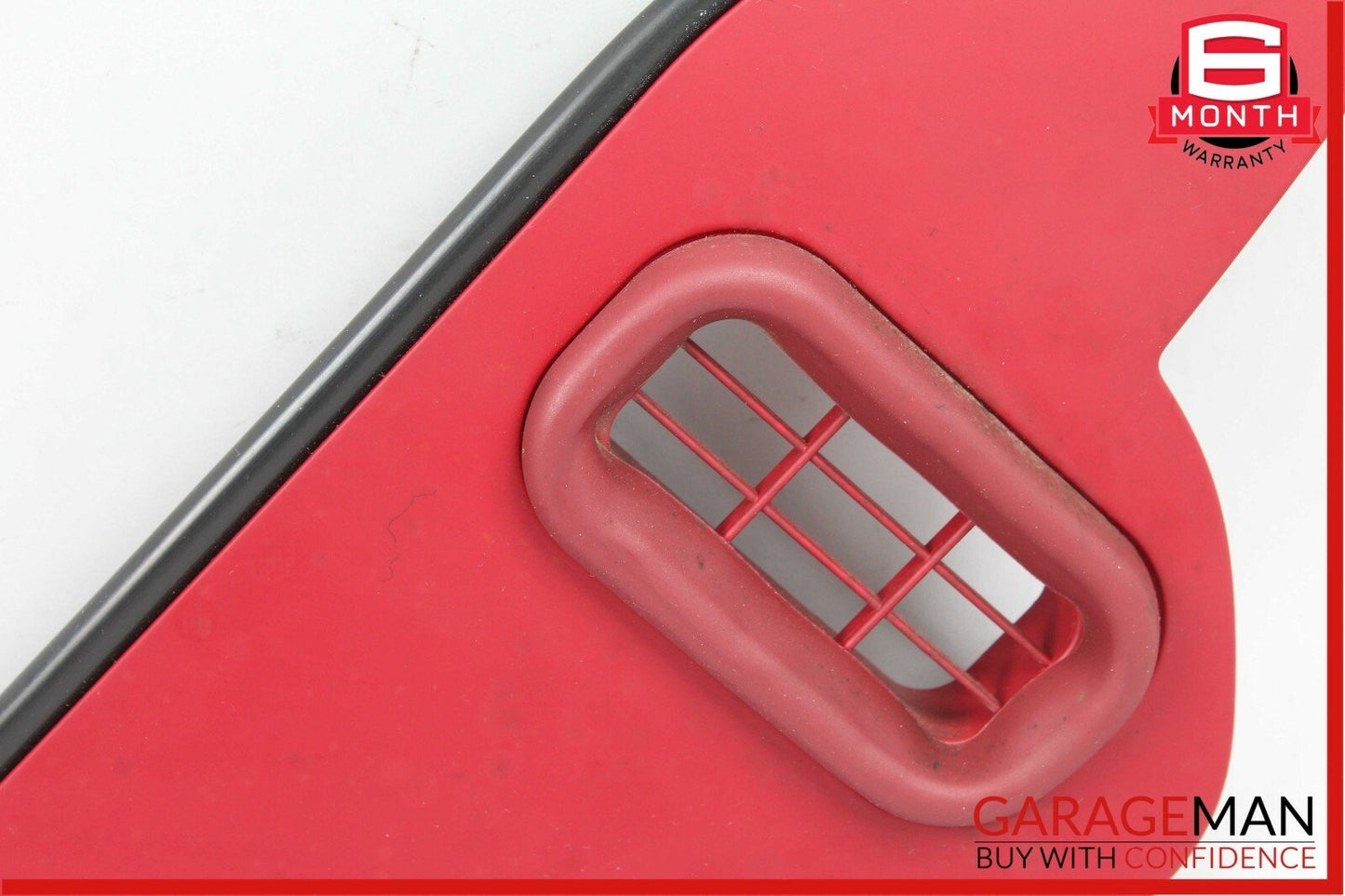 14-18 Maserati Quattroporte Front Left Dashboard Dash End Cover Trim Panel Red
