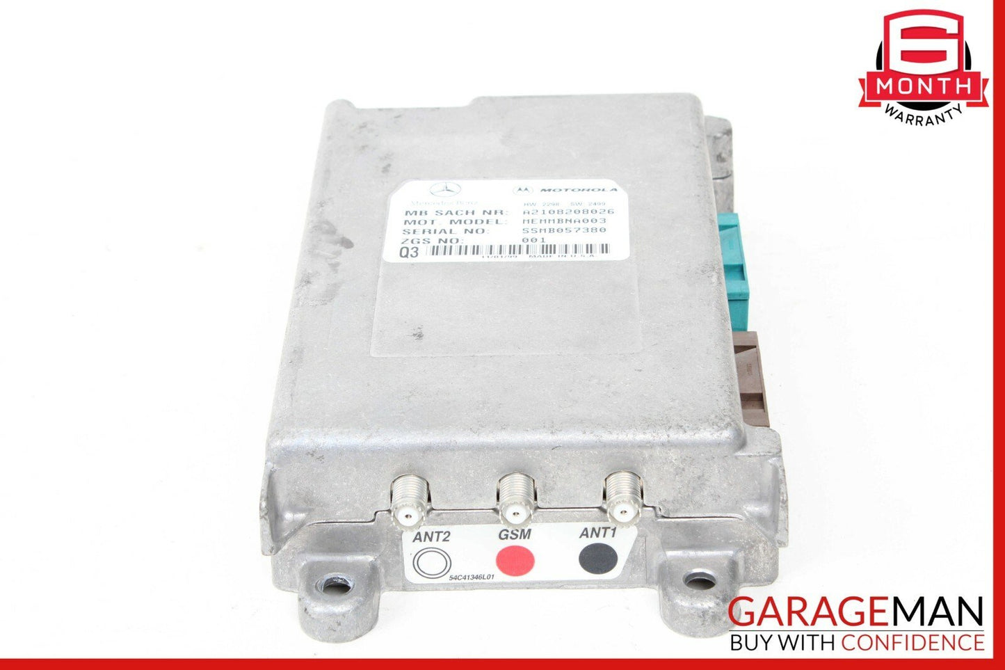 00-06 Mercedes W220 S500 CL500 Motorola Telephone Phone Voice Control Module OEM