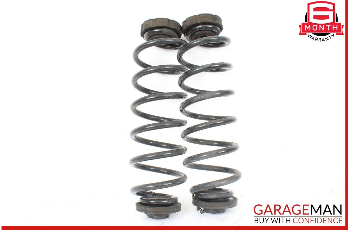 14-17 Audi SQ5 Rear Left and Rear Right Side Coil Spring Set of 2 OEM