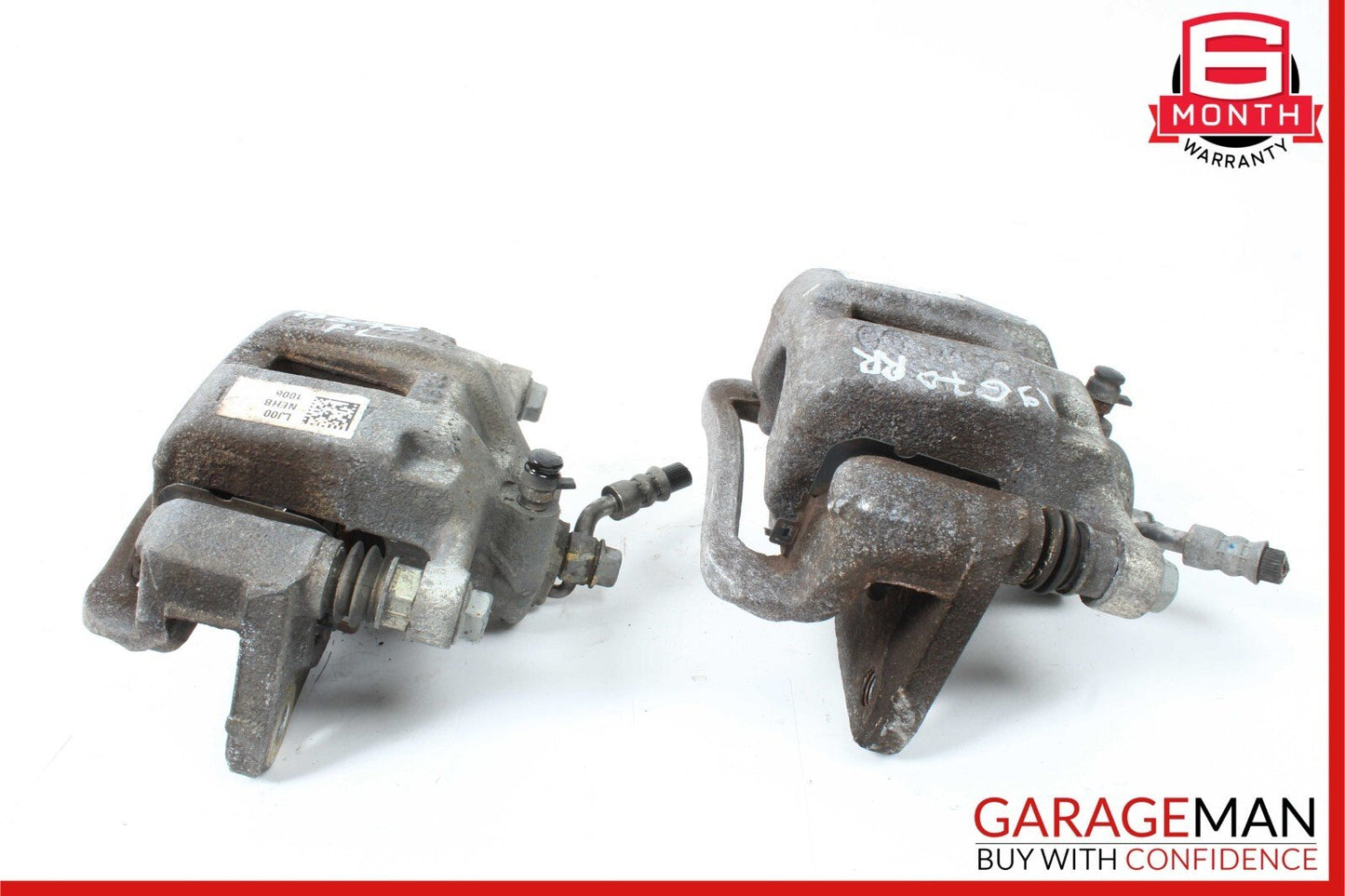 19-21 Genesis G70 Front Left/Right Side Brake Calipers Assembly Set of 2 Pc OEM