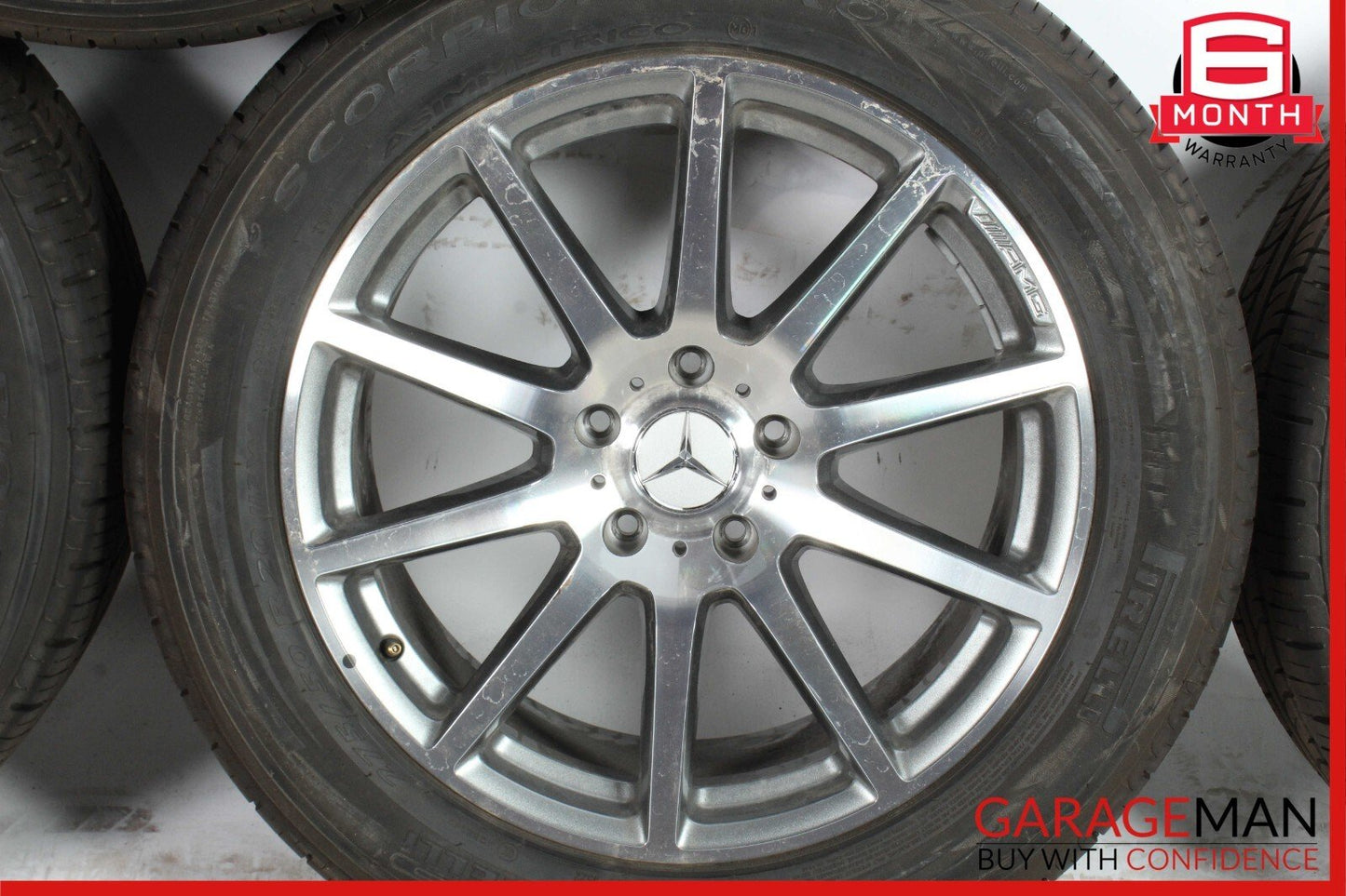 19-21 Mercedes W463 G550 G63 AMG Complete Wheel Tire Rim Set 9.5Jx20H2 ET35