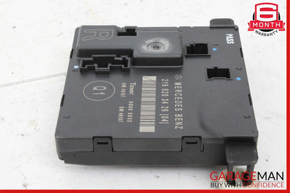 06-11 Mercedes W219 CLS550 CLS500 Rear Right Door Control Module 2198203426 OEM