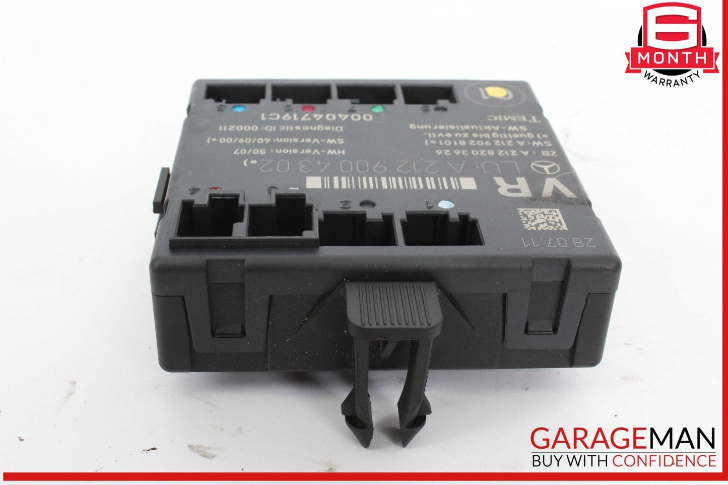 08-18 Mercedes W204 C250 E350 E400 Front Right Side Door Control Module Unit OEM
