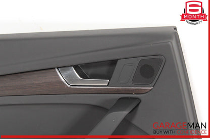 18-25 Audi Q5 Rear Left Driver Side Interior Door Panel OEM