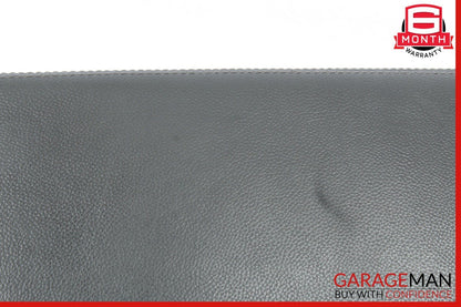 03-06 Mercedes R230 SL500 Rear Center Console Lid Cover Panel Leather Black
