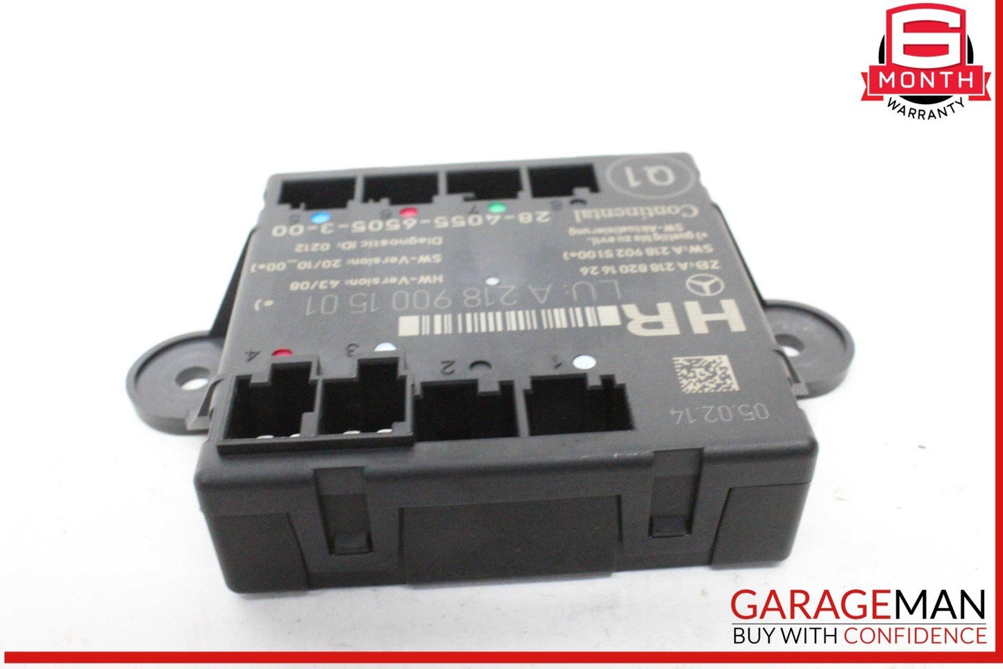 08-18 Mercedes X204 GLK350 4MATIC Rear Right Side Door Control Module OEM