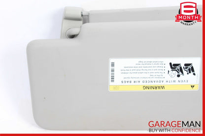 12-16 Mercedes X166 GL450 ML400 Sun Visor Sunvisor Right Passenger Side Gray OEM