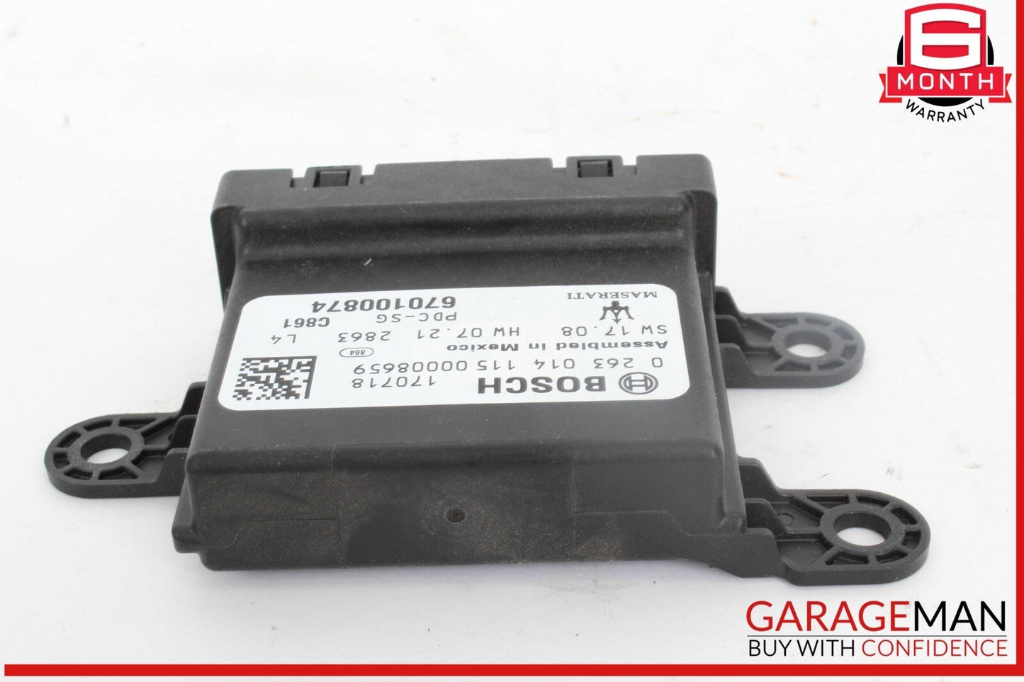 17-20 Maserati Levante M161 Park Parking Assist Control Module 670100874 OEM
