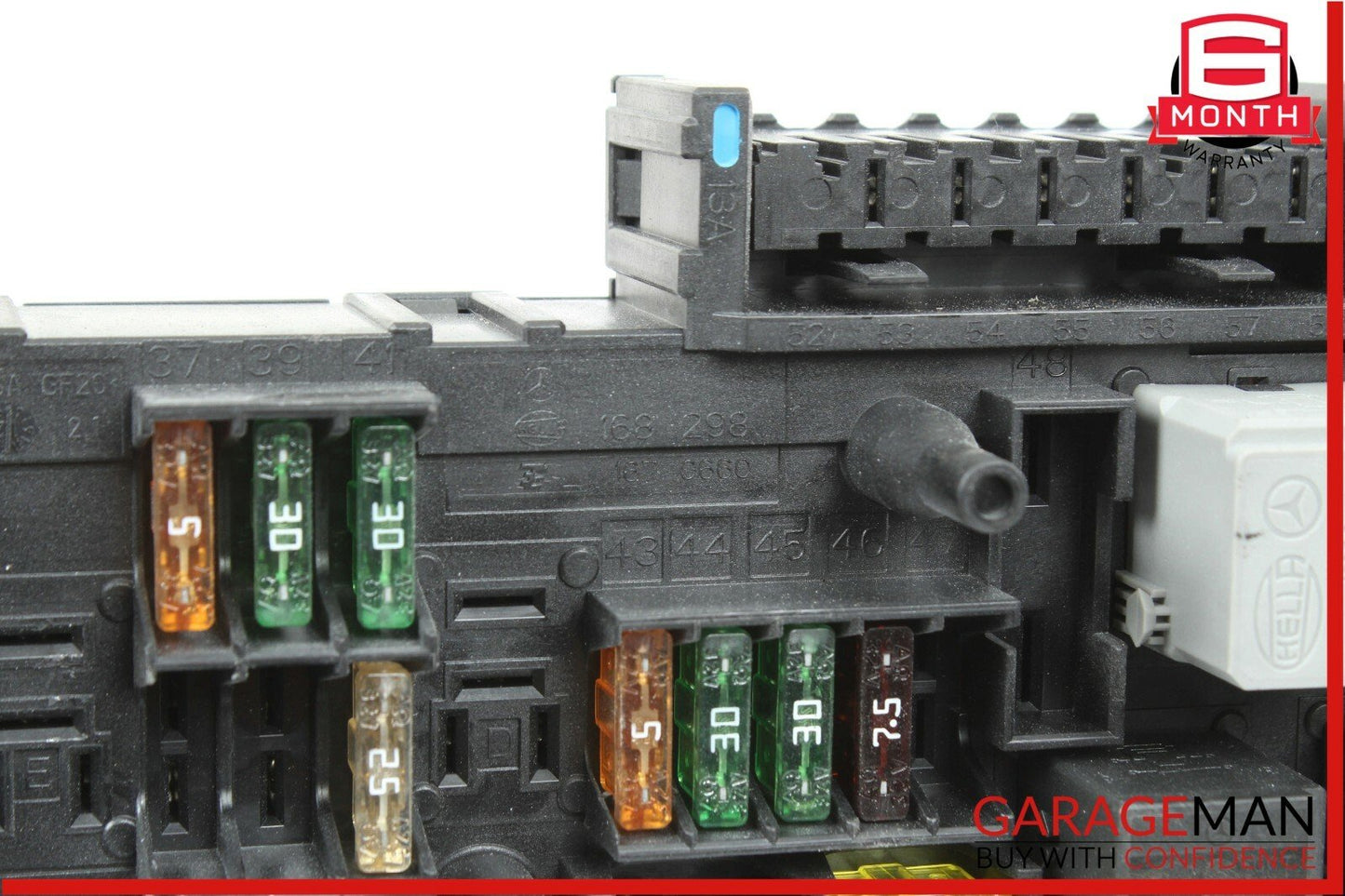 12-14 Mercedes W204 C250 C300 Rear SAM Fuse Box Relay Module Assembly