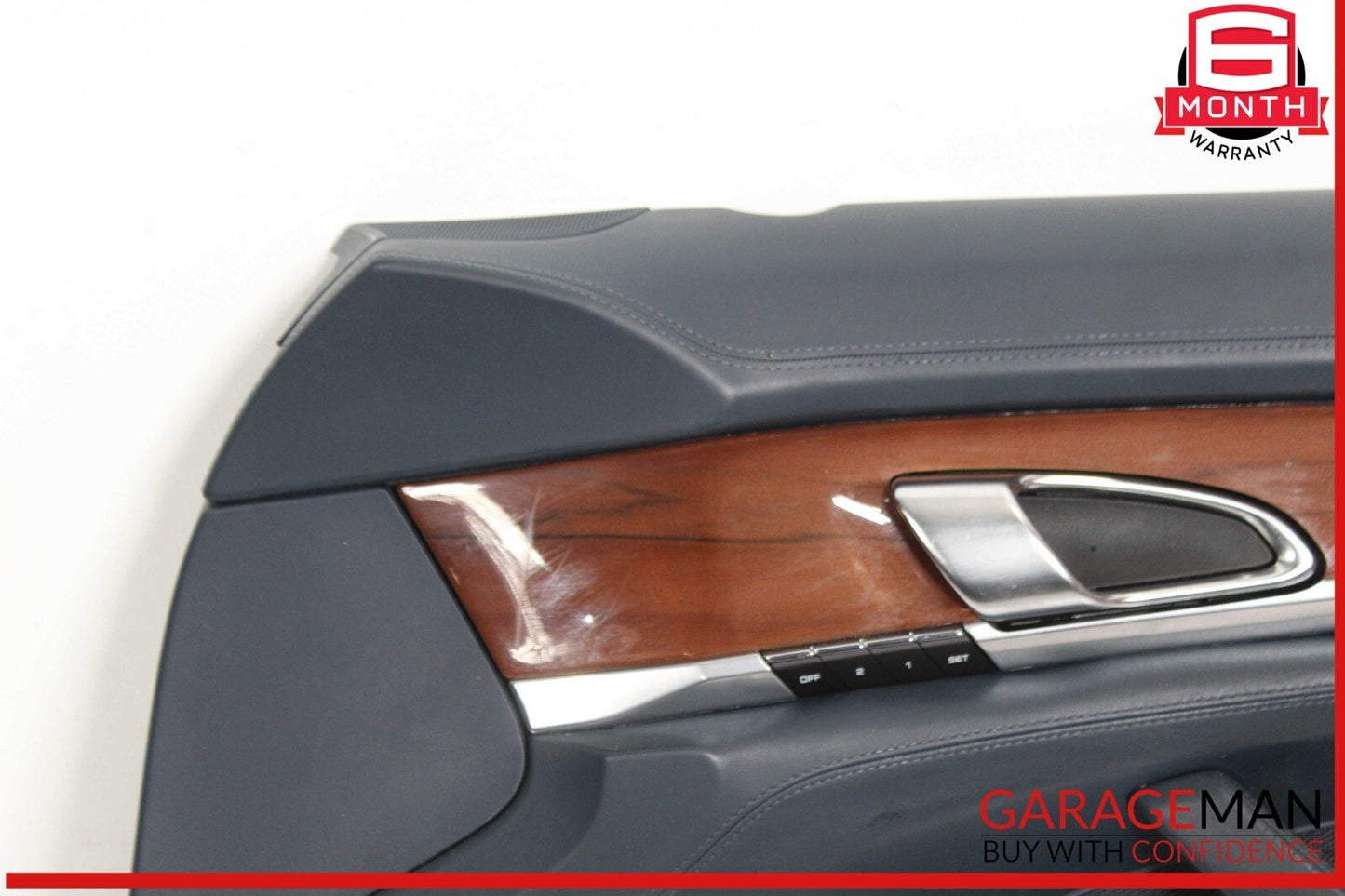 10-16 Porsche Panamera 970 Front Right Side Interior Door Panel Black OEM