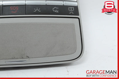 07-10 Mercedes W216 CL550 S550 Overhead Dome Light Sunroof Control Assy Grey OEM