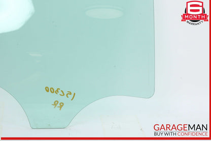 15-21 Mercedes W205 C300 C400 Rear Right Side Door Window Glass OEM
