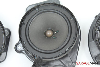 00-06 MERCEDES W220 S55 AMG FRONT AND REAR DOOR SOUND SPEAKERS SET A117 OEM