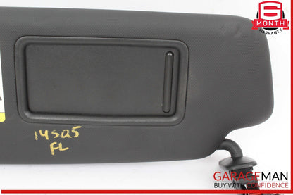 14-17 Audi SQ5 Front Left Driver Side Sun Visor Sunvisor Black 8K0857551 OEM