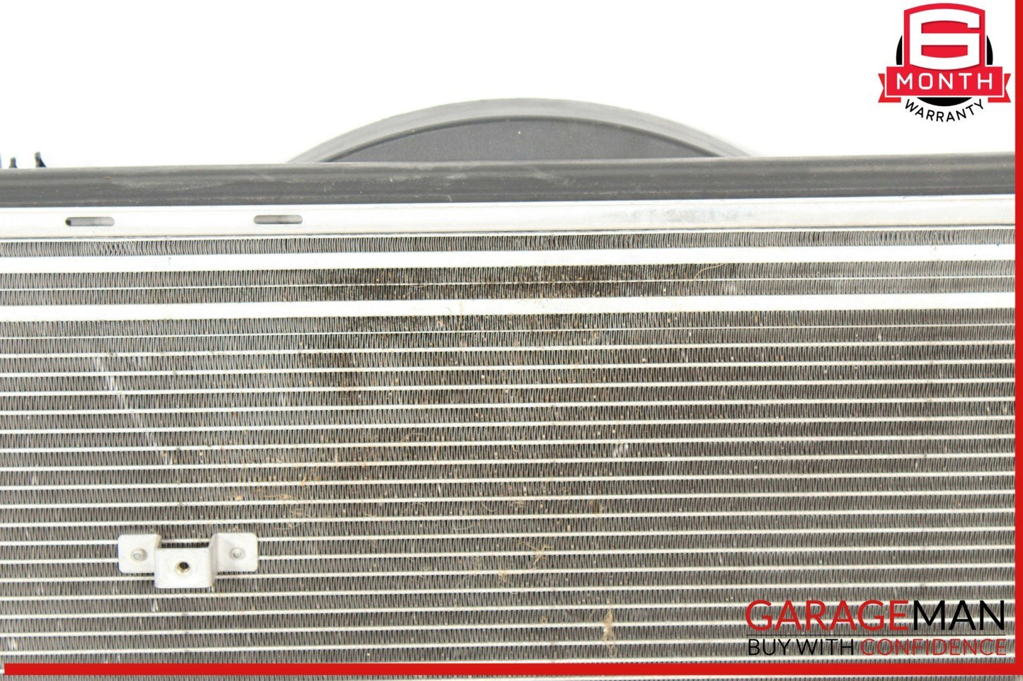 03-06 Mercedes R230 SL500 Engine Motor Cooling Radiator Fan Shroud A/C Condenser