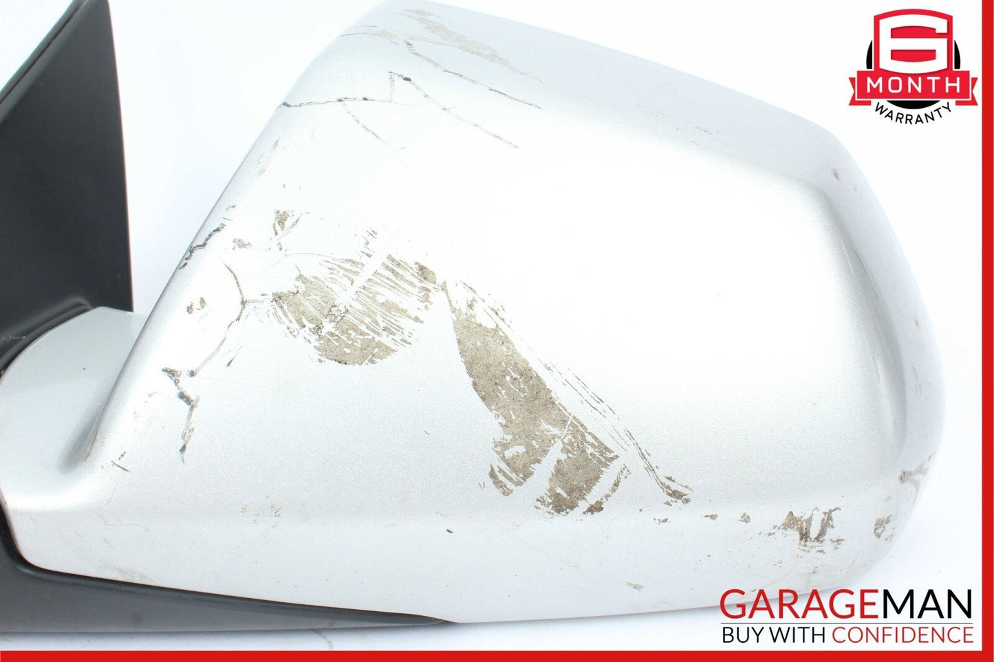 11-14 Cadillac CTS Front Left Driver Side Rear View Door Mirror Silver OEM