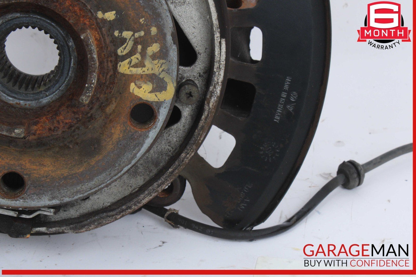03-10 Porsche Cayenne S 955 957 Rear Right Spindle Knuckle Wheel Hub Bearing OEM