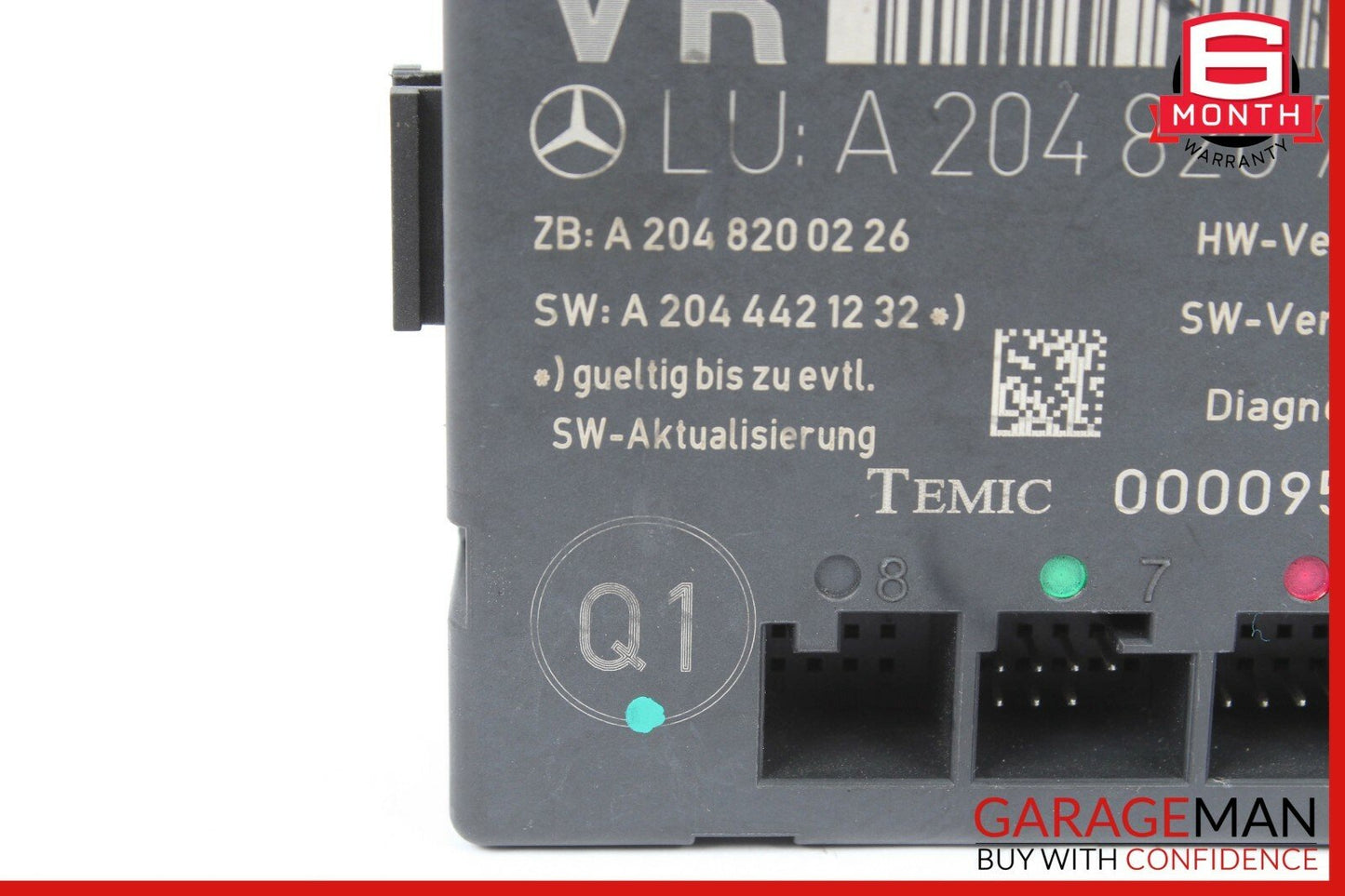 08-11 Mercedes W204 C250 C300 Front Right Passenger Side Door Control Module OEM