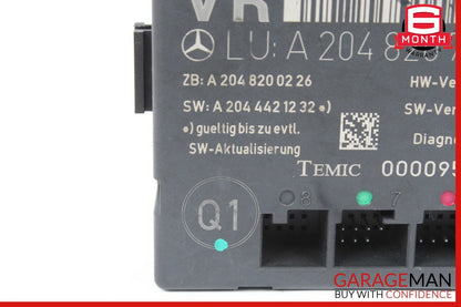 08-11 Mercedes W204 C250 C300 Front Right Passenger Side Door Control Module OEM