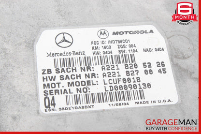 05-14 Mercedes R171 SLK350 S550 E320 Voice Communication Controller Module OEM