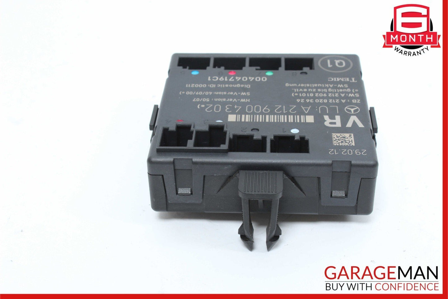 08-18 Mercedes X204 GLK350 Front Right Passenger Side Door Controller Module OEM