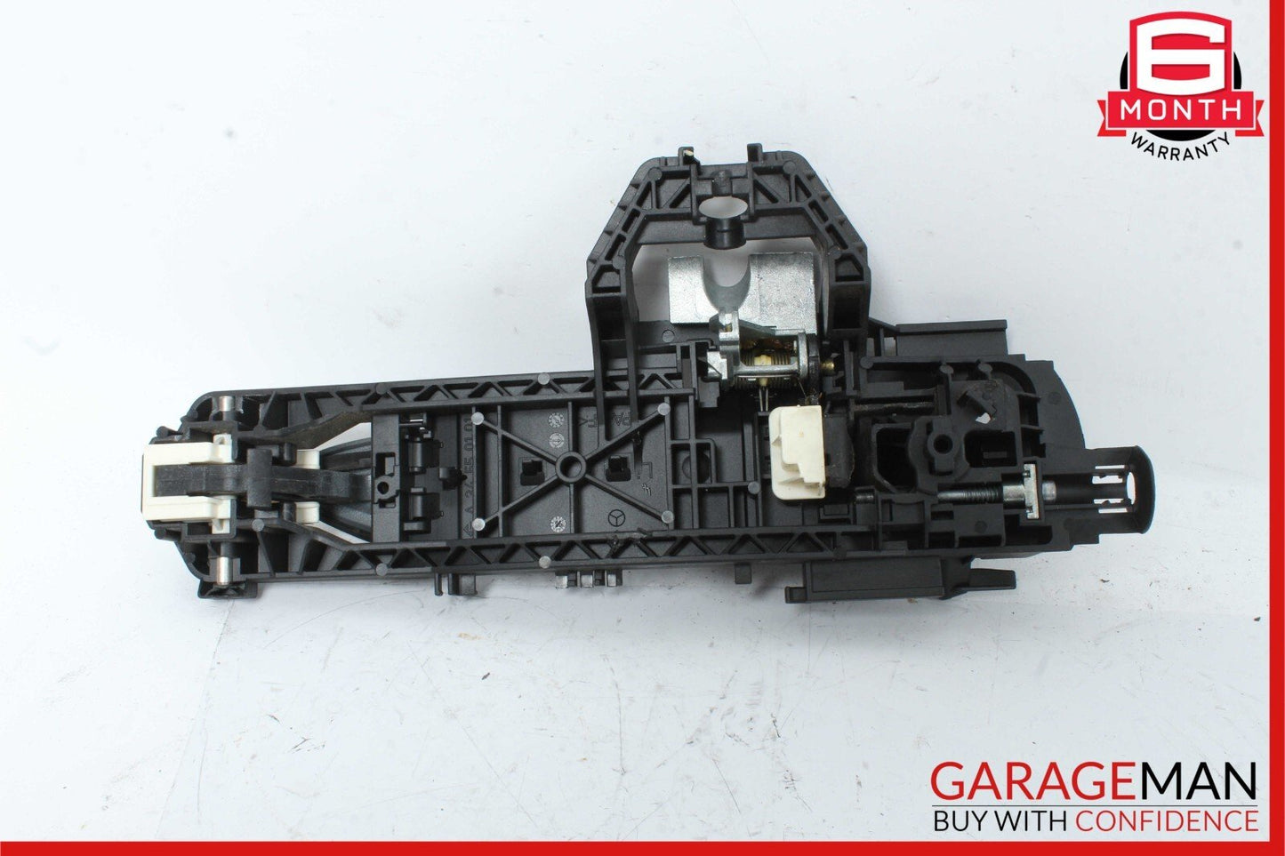 10-13 Mercedes W212 E550 Rear Left Driver Side Exterior Door Handle Silver OEM