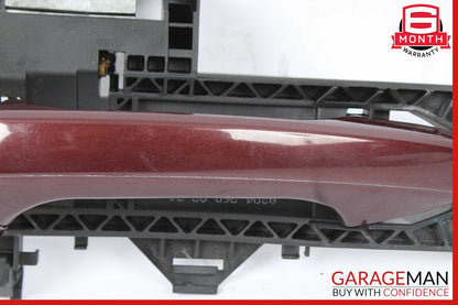 08-11 Mercedes W204 C300 C350 Rear Left Driver Side Exterior Door Handle Red