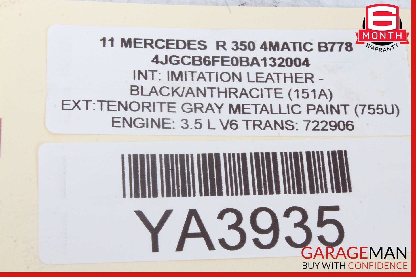 06-13 Mercedes W251 R350 GL450 Front Right Passenger Door Control Module Unit