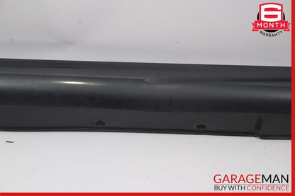 08-14 Mercedes W204 C300 C350 Left Rocker Panel Side Skirt Molding Cover Gray
