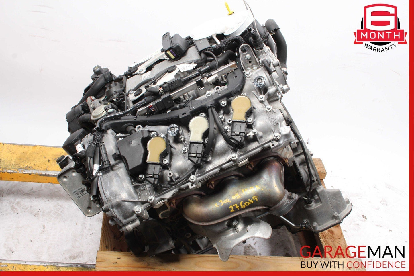 08-11 Mercedes W204 C300 Engine Motor Block Assembly 3.0L V6 M272 RWD OEM 152k