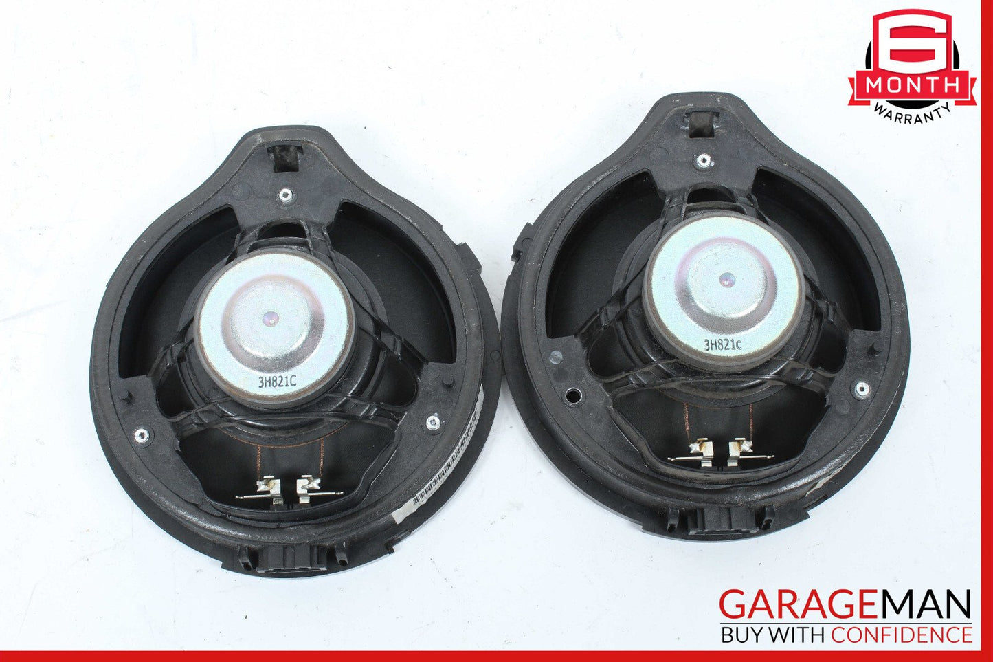 08-14 Mercedes W204 C250 C300 Rear Right & Left Side Door Sound Speakers Set OEM