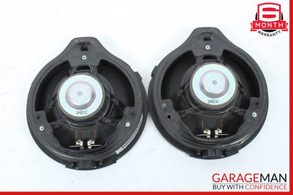 08-14 Mercedes W204 C250 C300 Rear Right & Left Side Door Sound Speakers Set OEM