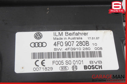 07-15 Audi Q7 Onboard Power Supply Control Module 4F0907280B OEM
