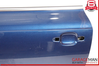 08-17 Audi A5 S5 Front Left Driver Side Door Shell Blue OEM