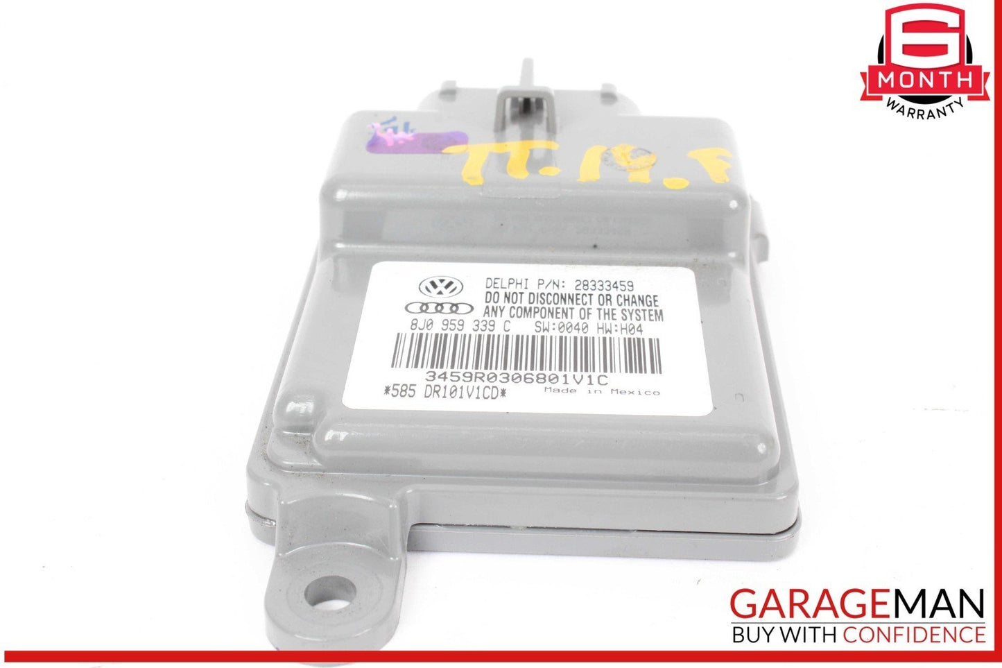 08-14 Audi TT Front Right Passenger Side Seat Occupant Sensor Module OEM
