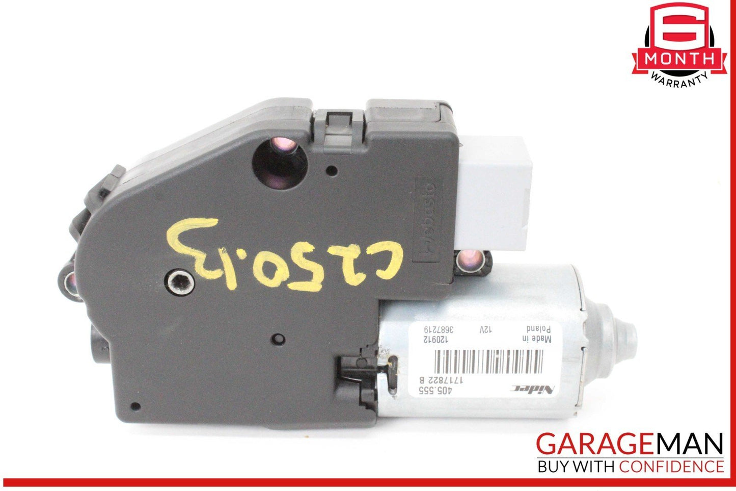 08-14 Mercedes W204 C250 CGI Panoramic Sunroof Sun Roof Motor 2048201442 OEM